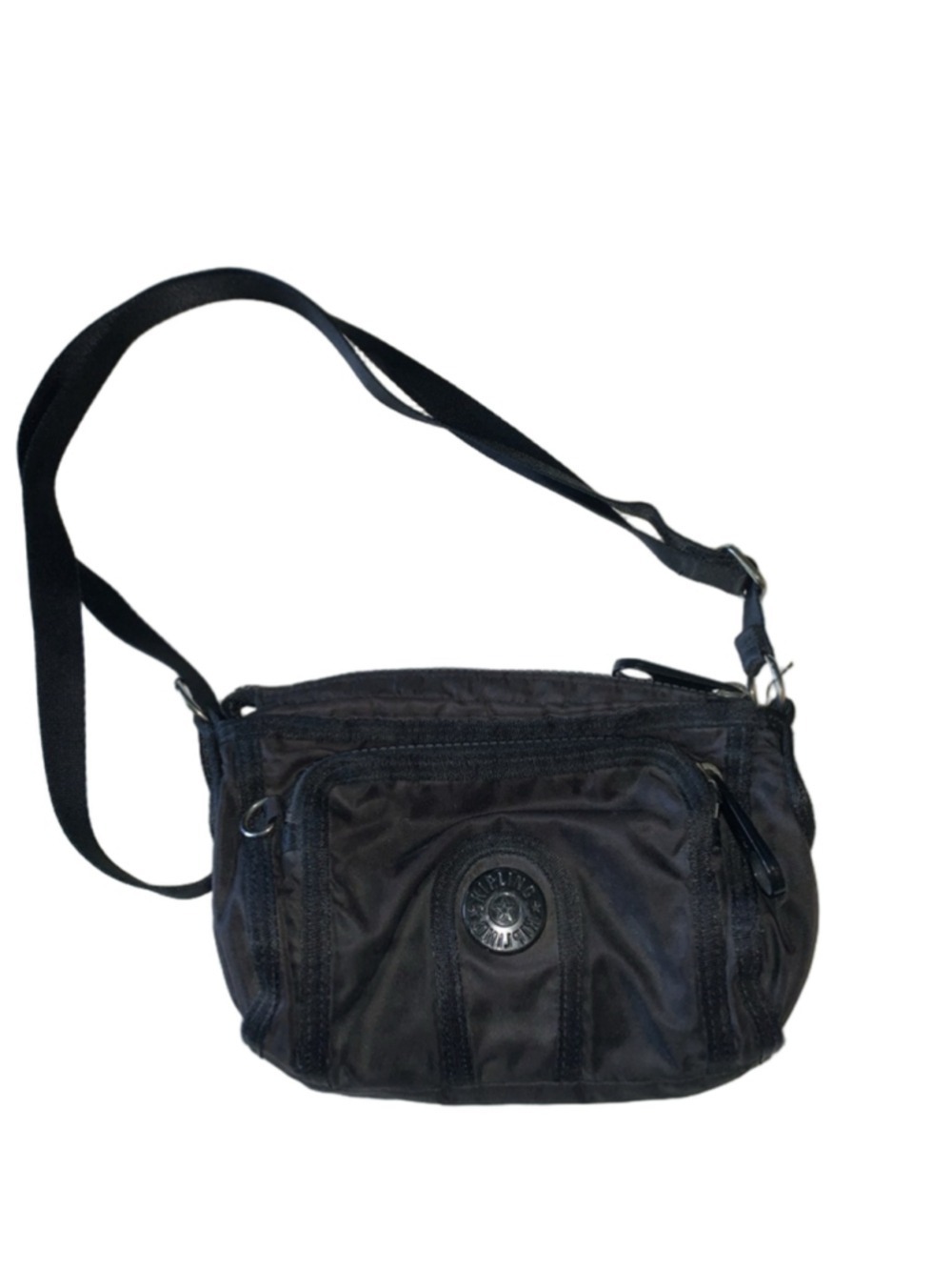 Women's Kipling Black Nylon Crossbody Bag One Size nucca